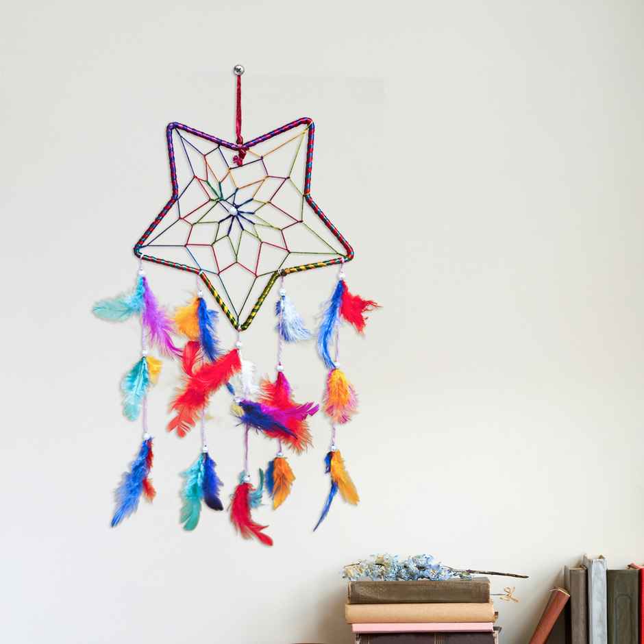 Urbanfix Star Shaped Dream Catcher | Wall Hanging for Bedroom, Car & Living Room Decor