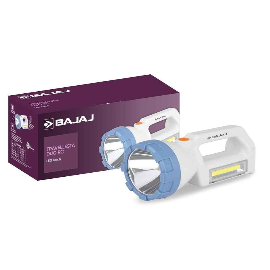 Bajaj Travellesta 3W Duo RC LED Torch