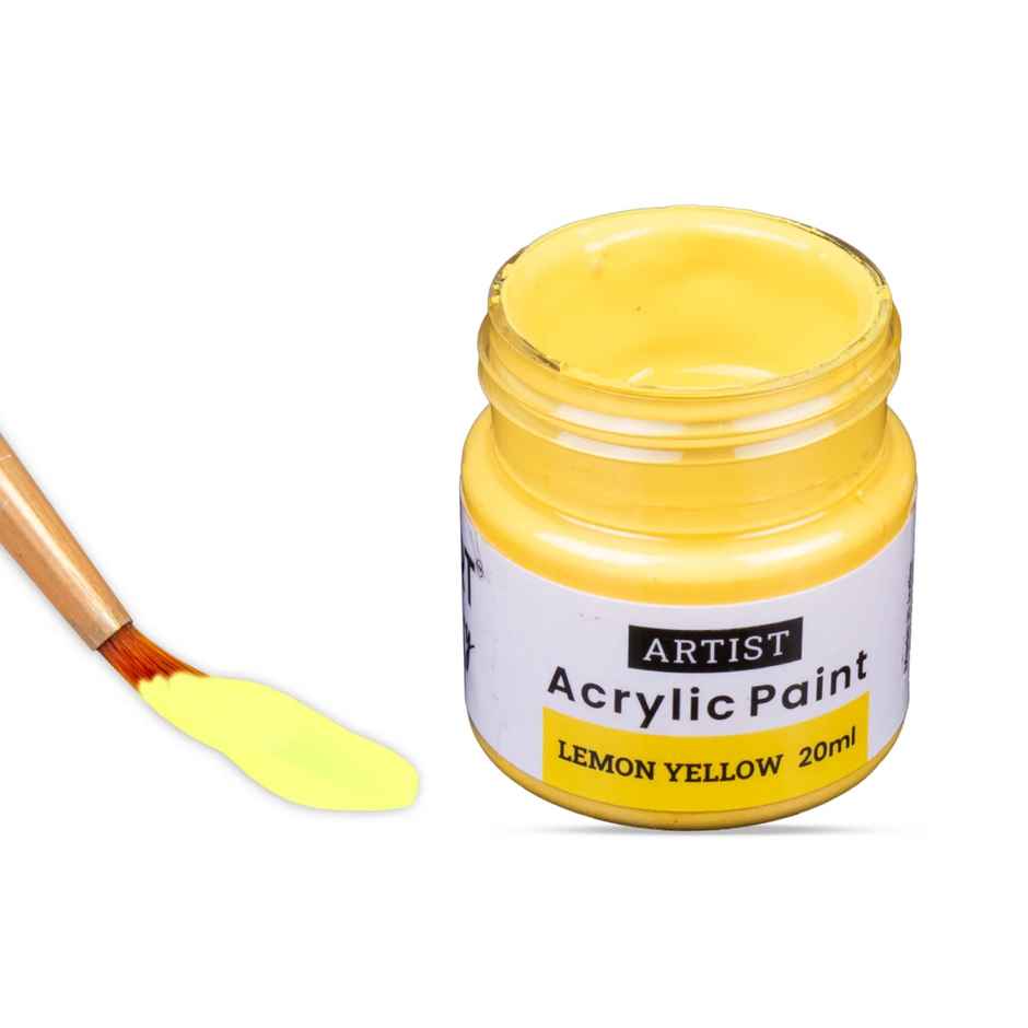 Itsy Bitsy Acrylic Colour Set Bright 6 Colors x 20 ml Each