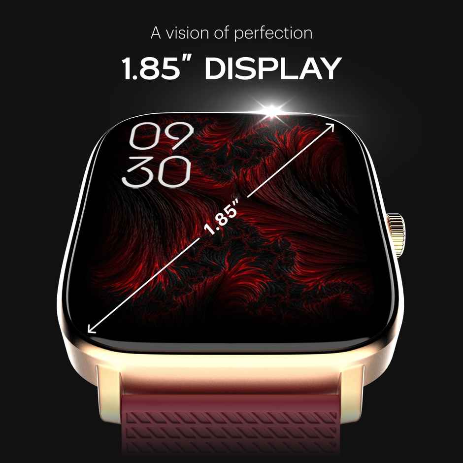 Noise Colorfit Thrive Smartwatch - Deep Wine