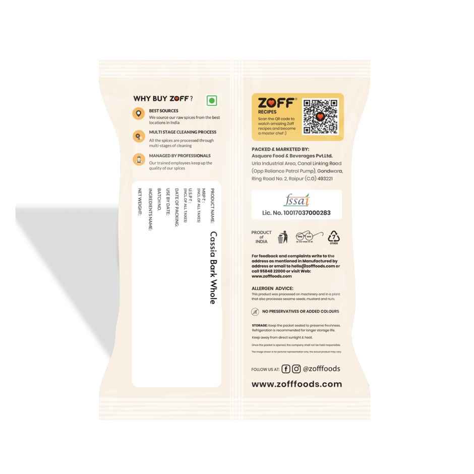 ZOFF Cassia Bark - Dalchini Sticks