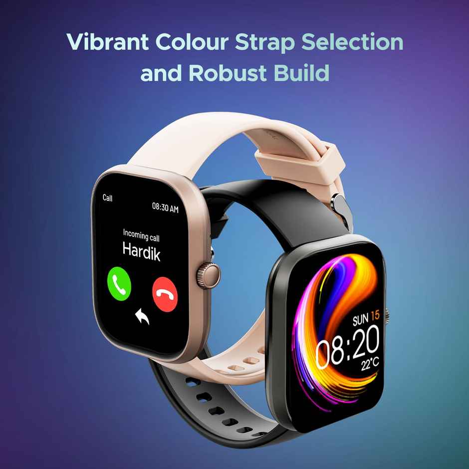 boAt Wave Sigma 3 Smartwatch | 2.01" Display | BT Calling - Active Black