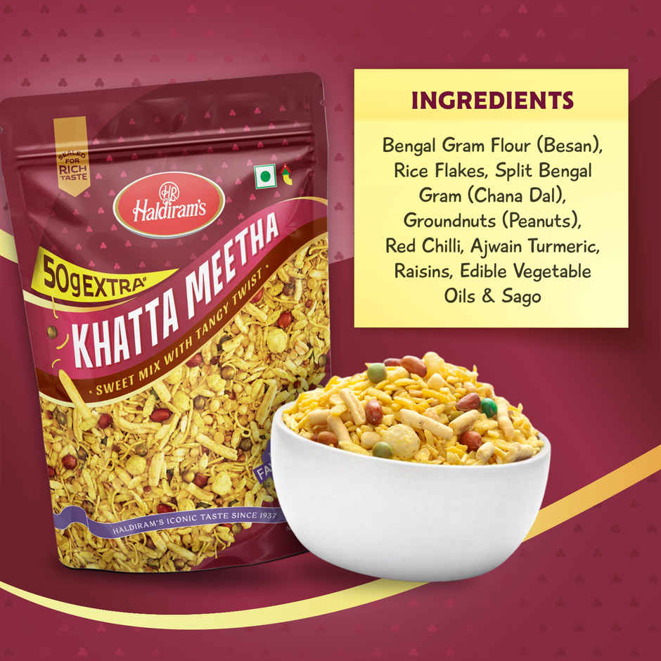 Haldiram's Khatta Meetha | Savory Snack
