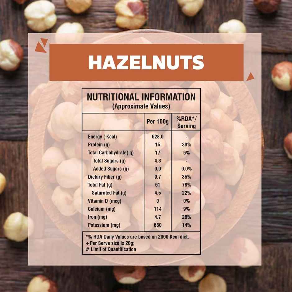 Wonderland Foods Turkish Hazelnuts
