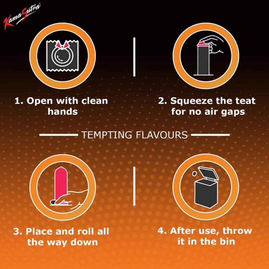 Kamasutra Butterscotch Condoms For Men