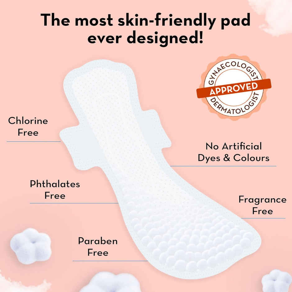 Plush Sanitary Pads + 2 Panty Liner | XXL | 10 pcs