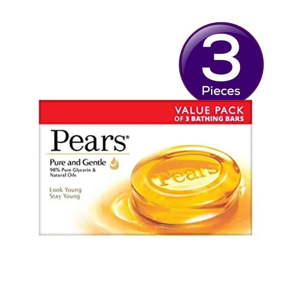 Pears Pure & Gentle Bathing Soap Combo