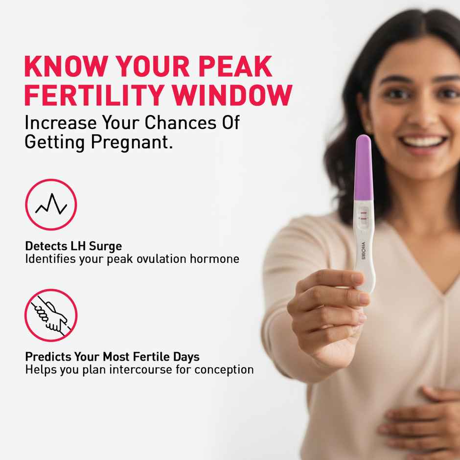 Sirona Midstream LH Urine Ovulation Test Kit