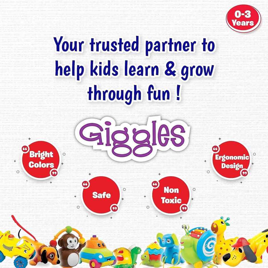 Giggles Funskool Nesting Eggs Stacking Toy