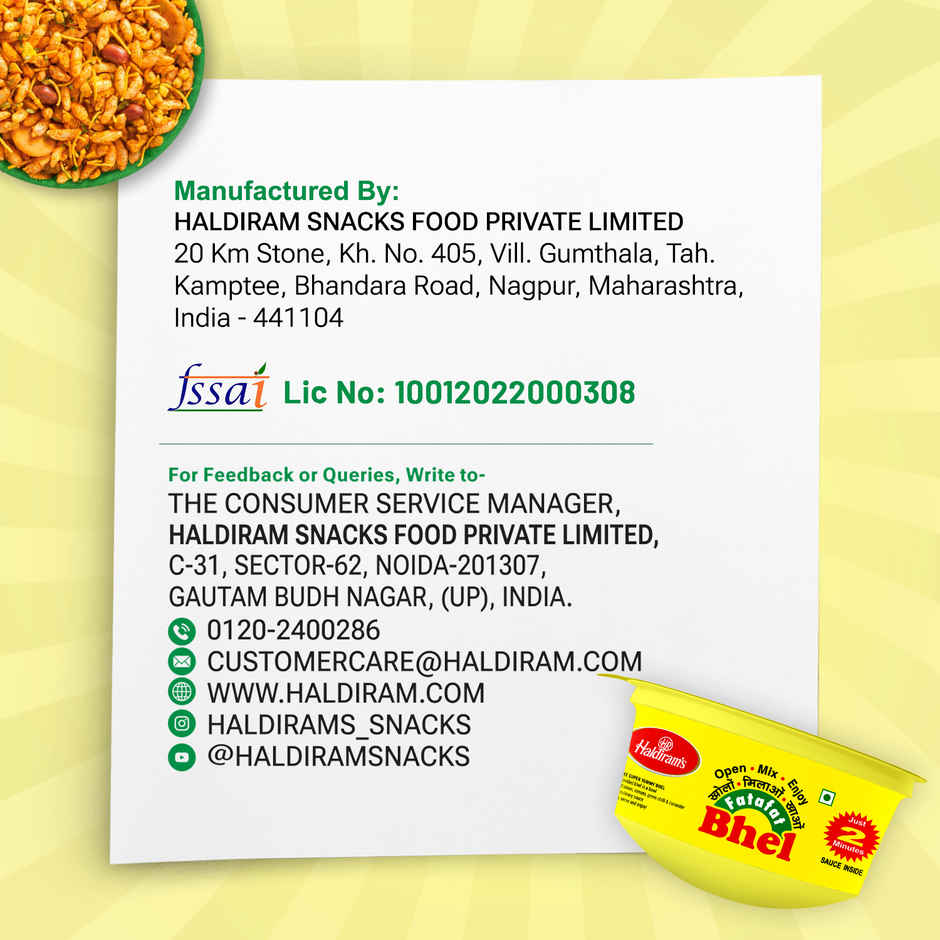 Haldiram's Fatafat Bhel