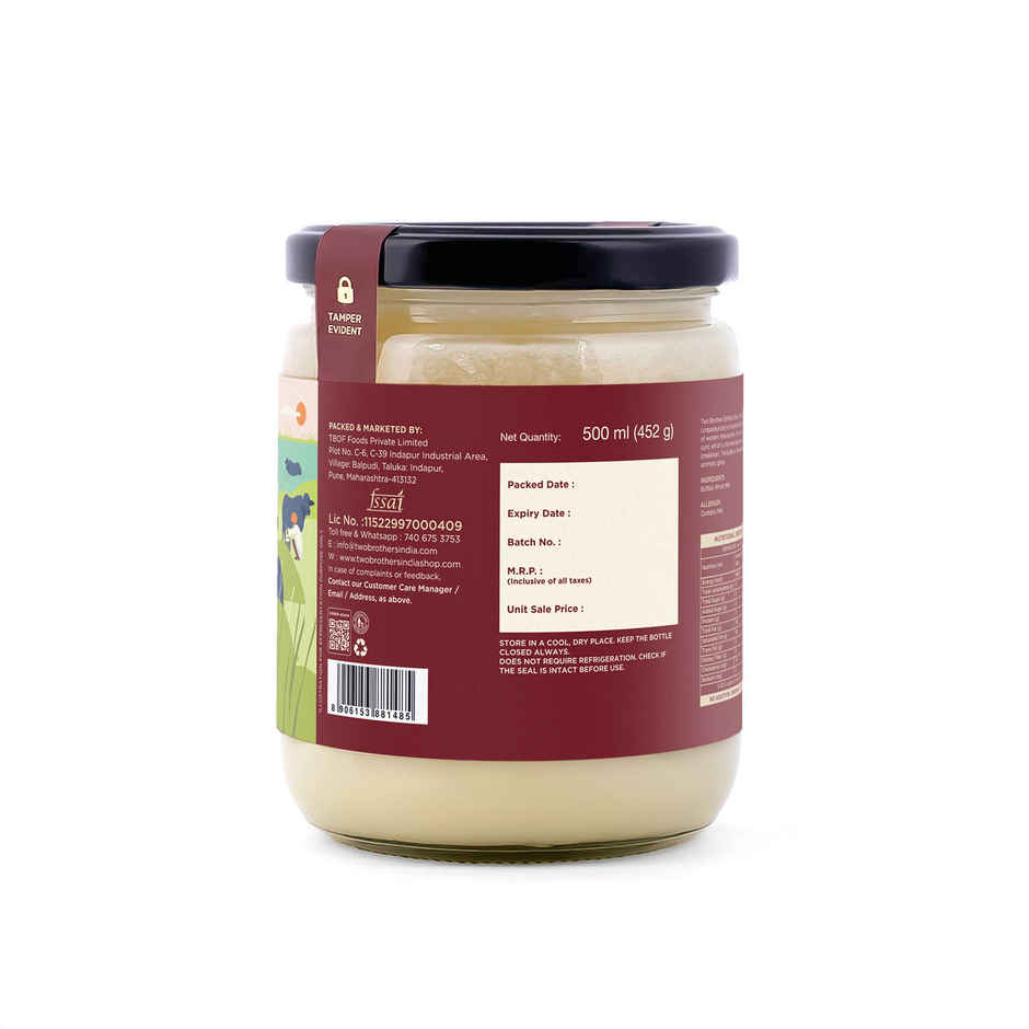 Two Brothers Buffalo Cultured Ghee