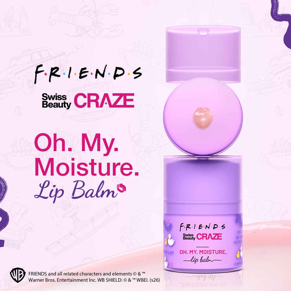 Swiss Beauty Craze Oh My Moisture Lip Balm Peachy Finish