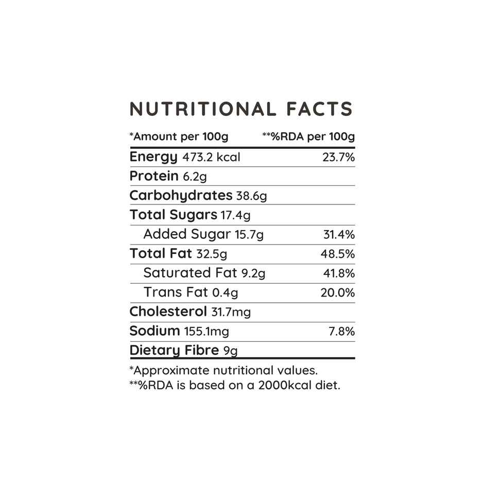 Suchali's Artisan Bakehouse Wheat Bran Coconut Cookies