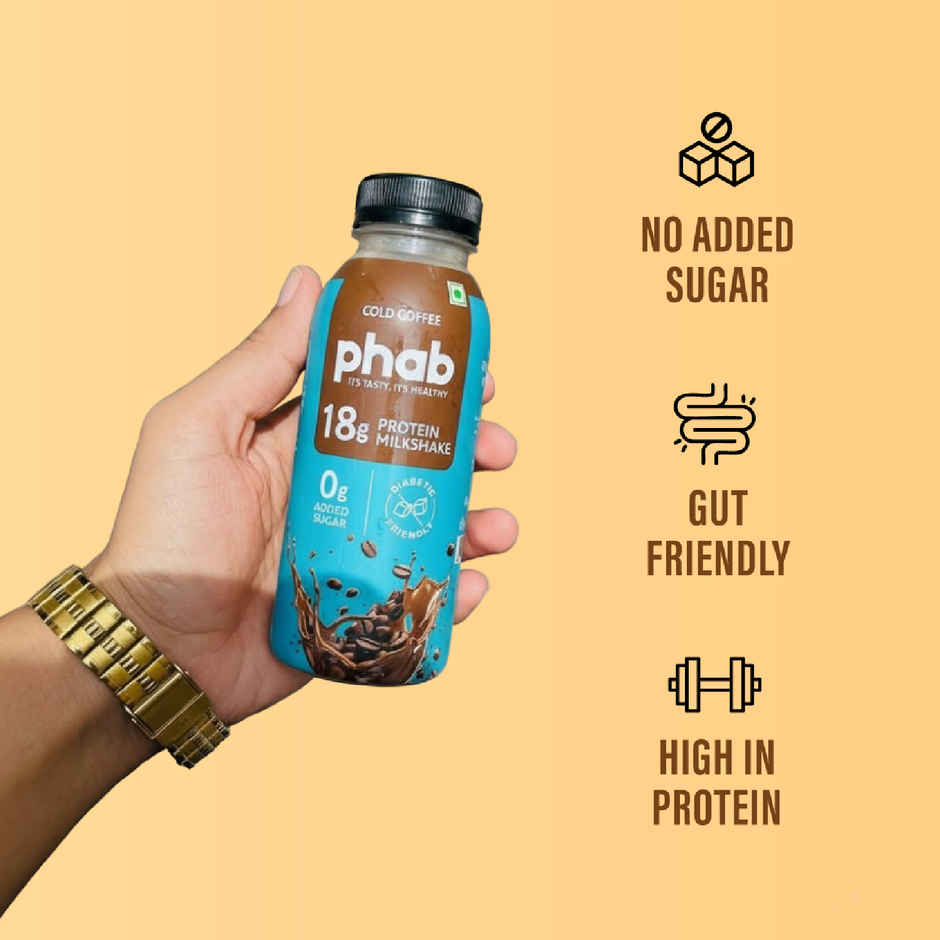 Phab Cold Coffee 18g Protein Milkshake