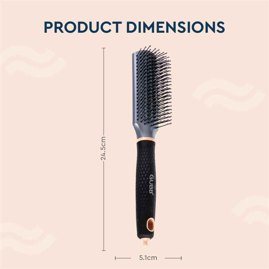 GUBB Elite Styling Hair Brush With Pin