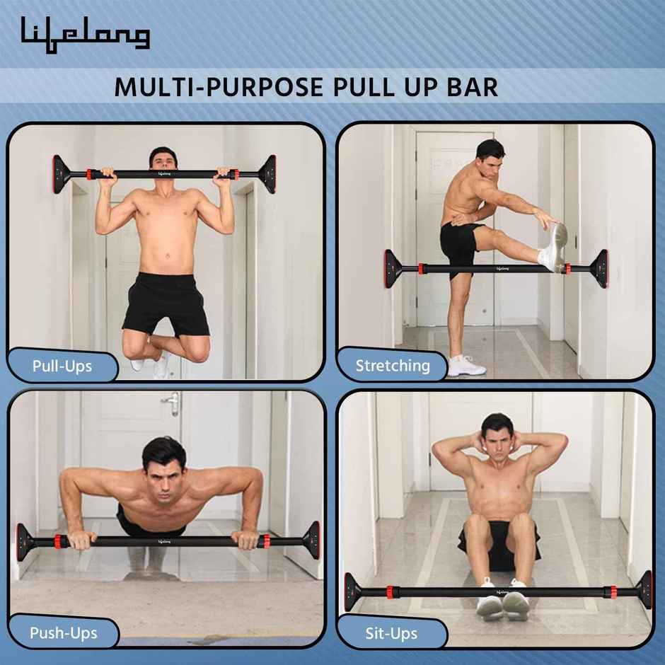 Lifelong Adjustable Pull-Up Bar for Home Workout | 65-75 cm