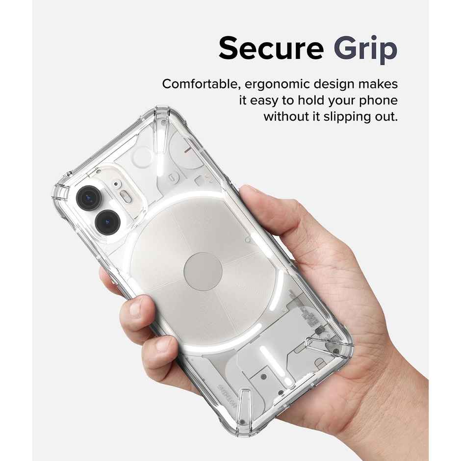 Ringke Nothing Phone | 2 Back Cover Case | Fusion X - Clear