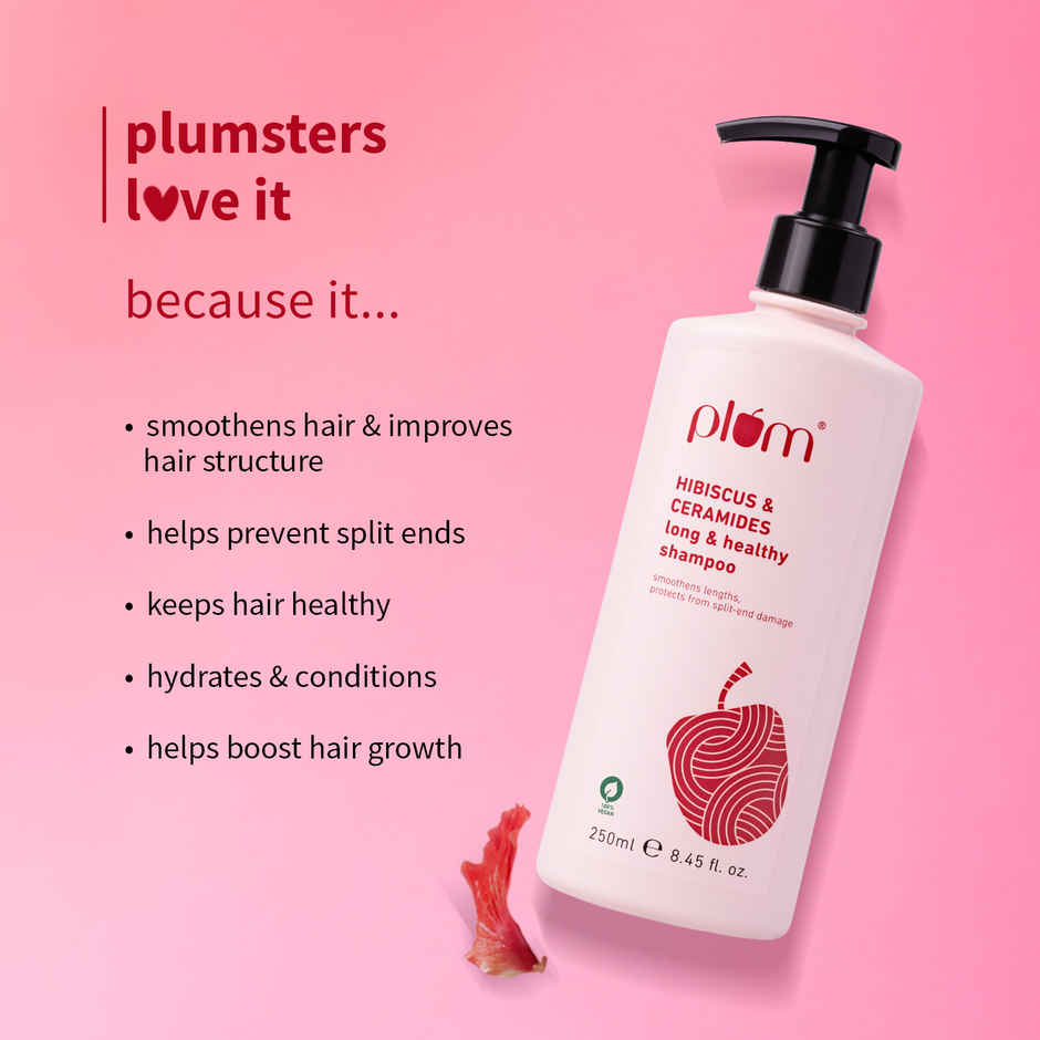 Plum Hibiscus & Ceramides Repair and Nourish Shampoo