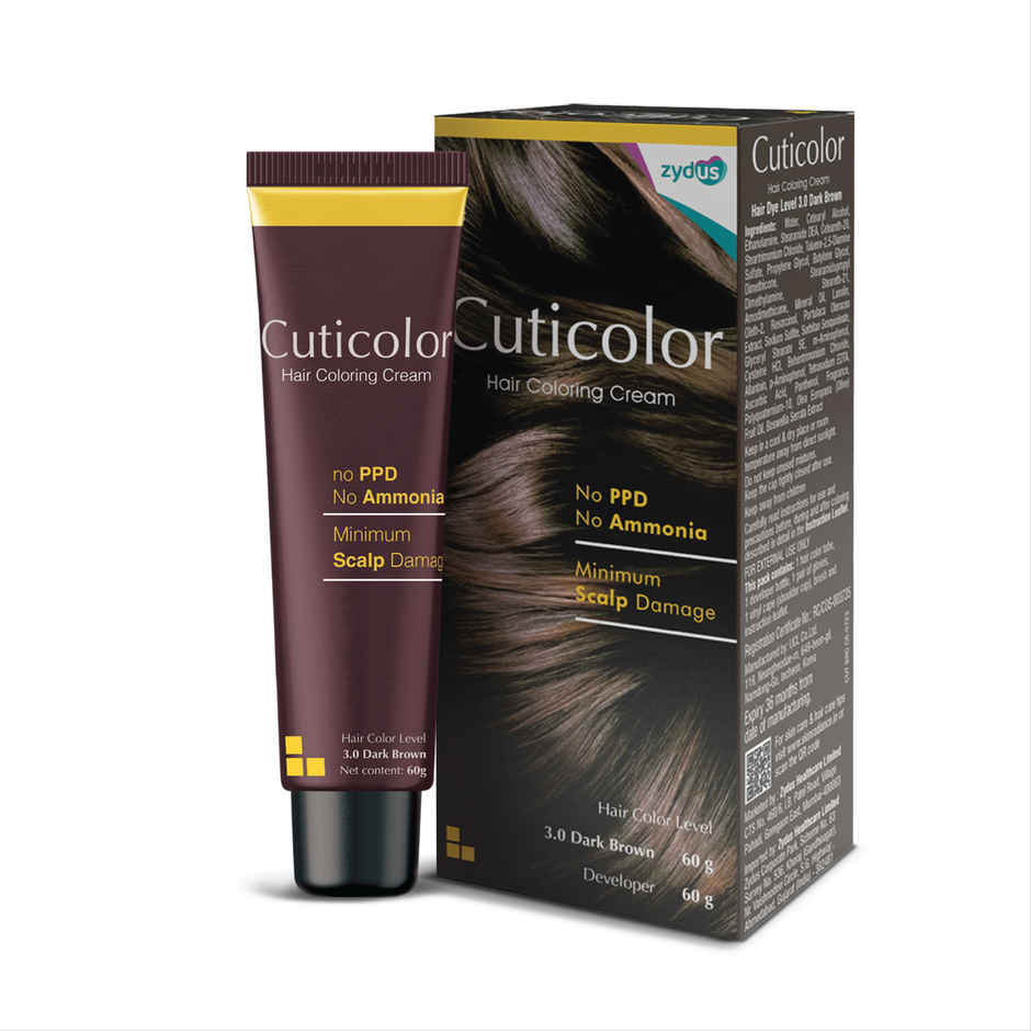 Cuticolor Hair Colouring Cream | Brown