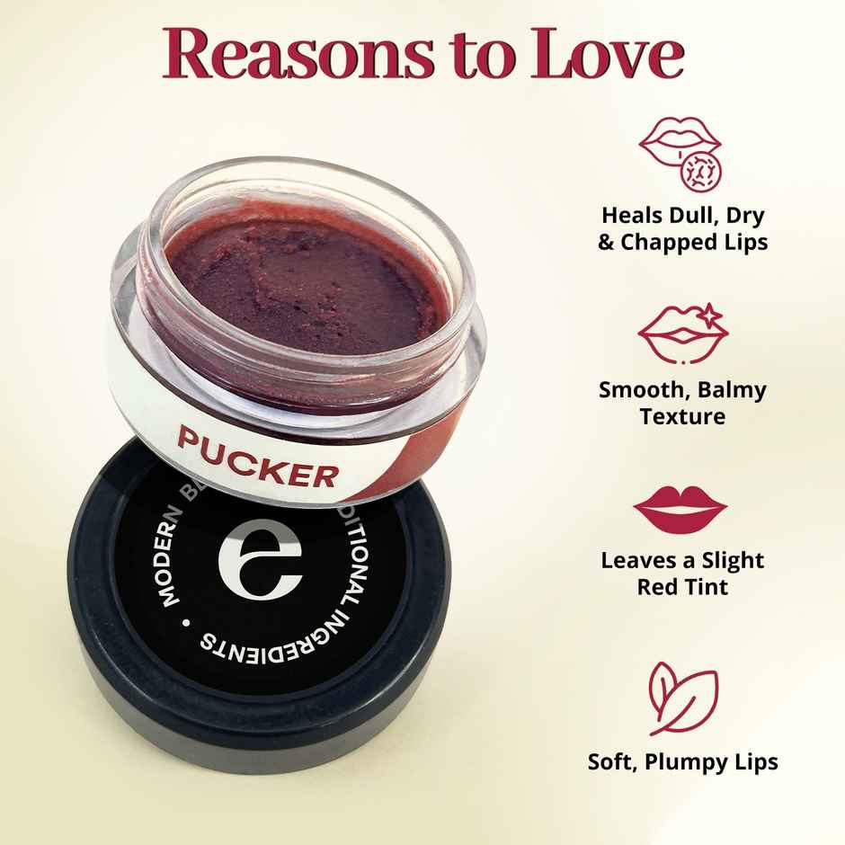 ENN Beauty Pucker Hydrating Lip Balm & Lip Mask for Moisturized |Dark and Pigmented Lips