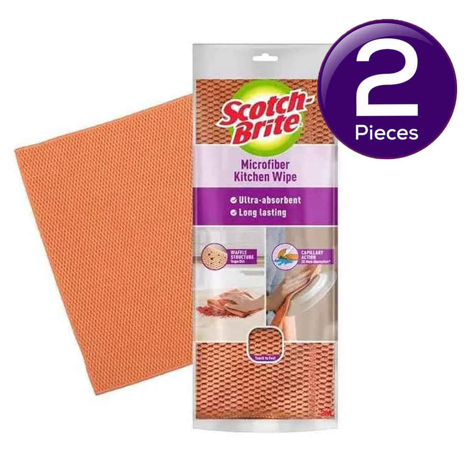 Scotch-Brite Microfiber Kitchen Wipe Combo