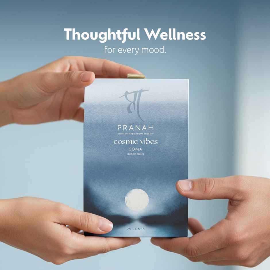 Pranah Cosmic Vibes | Soma | Incense Cones | 25 Cones