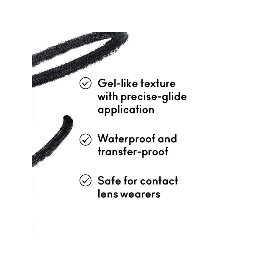 M.A.C. Colour Excess Gel Pencil Waterproof Eye Liner- Glide Or Die Kajal