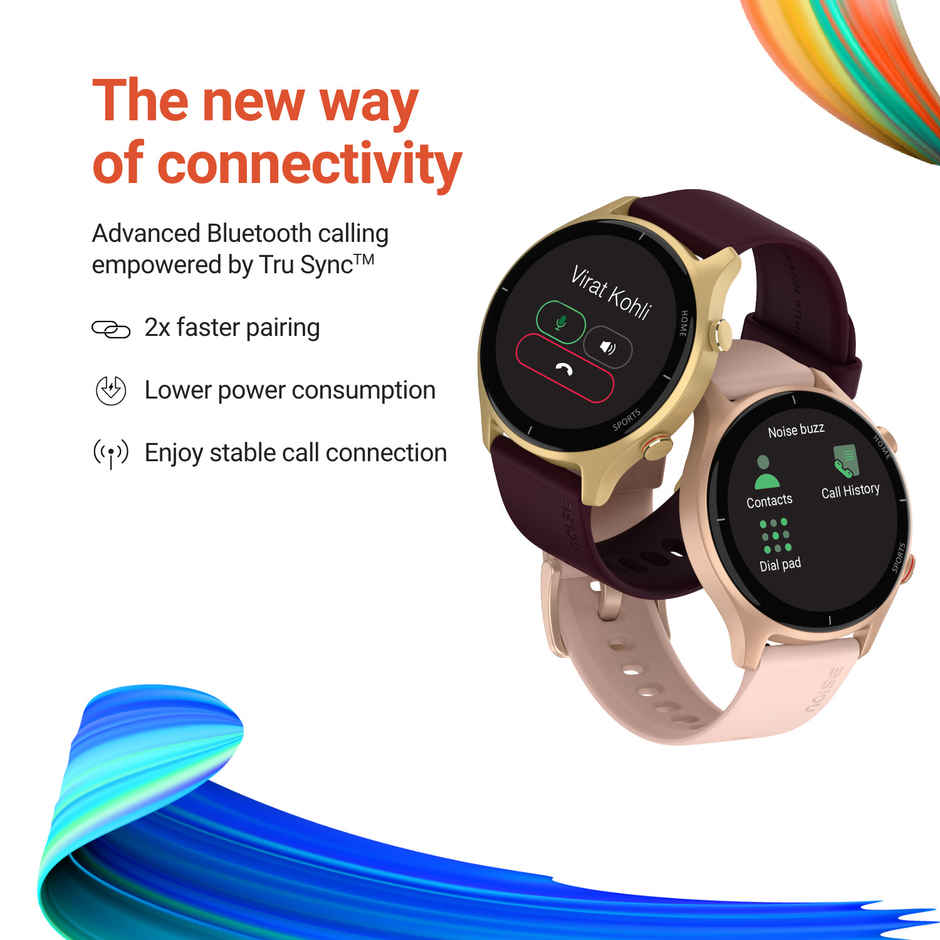 Noise NoiseFit Twist Smartwatch - Jet Black