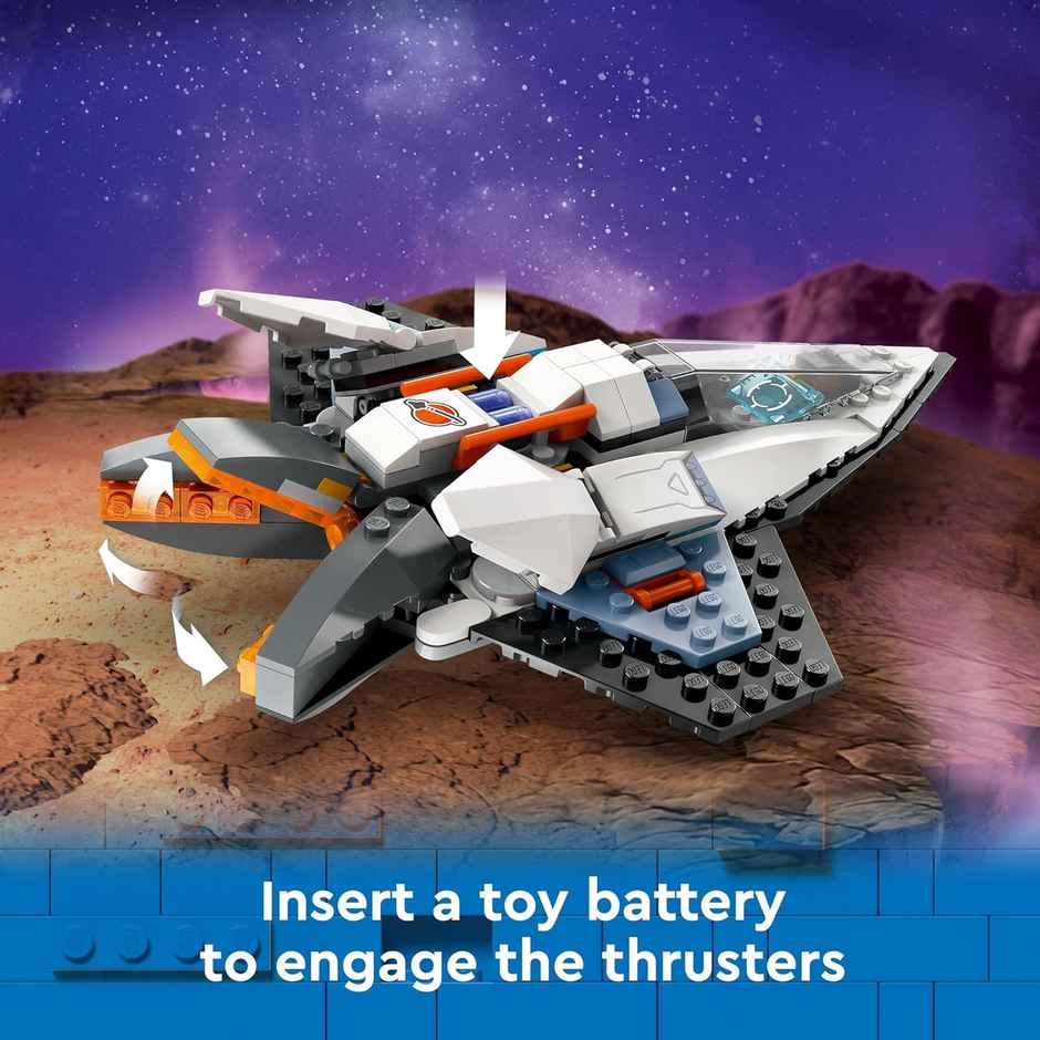 Lego City Interstellar Spaceship Toy Playset (240 Pieces)