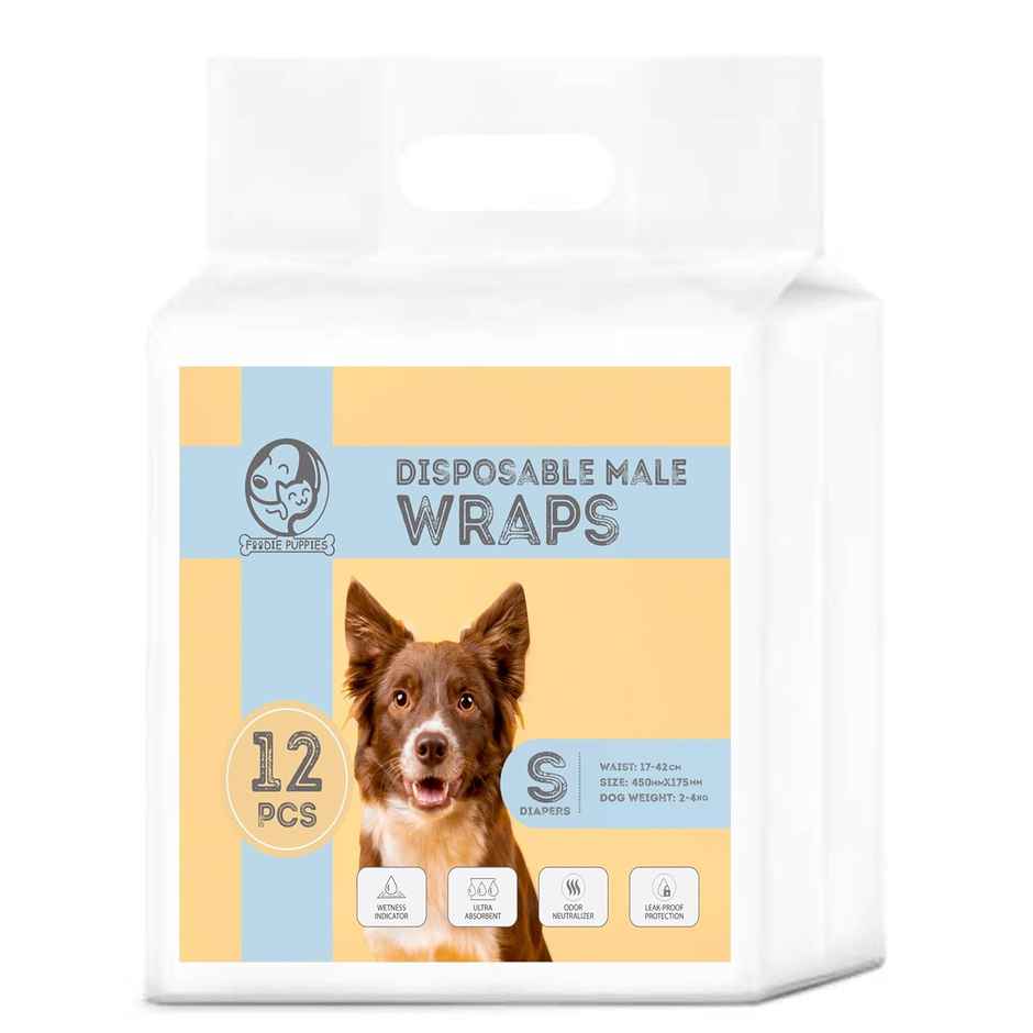 Foodie Puppies Male Dog Disposable Diapers | Small