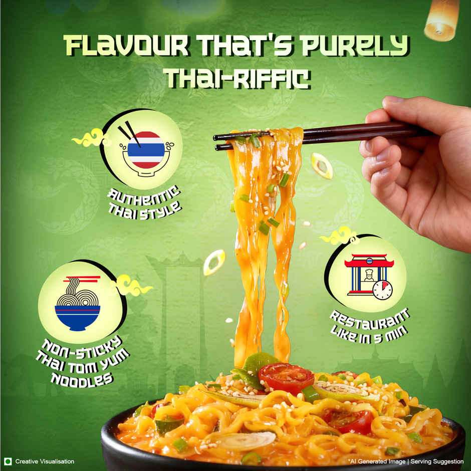 Yippee Thai Tom Yum Noodles
