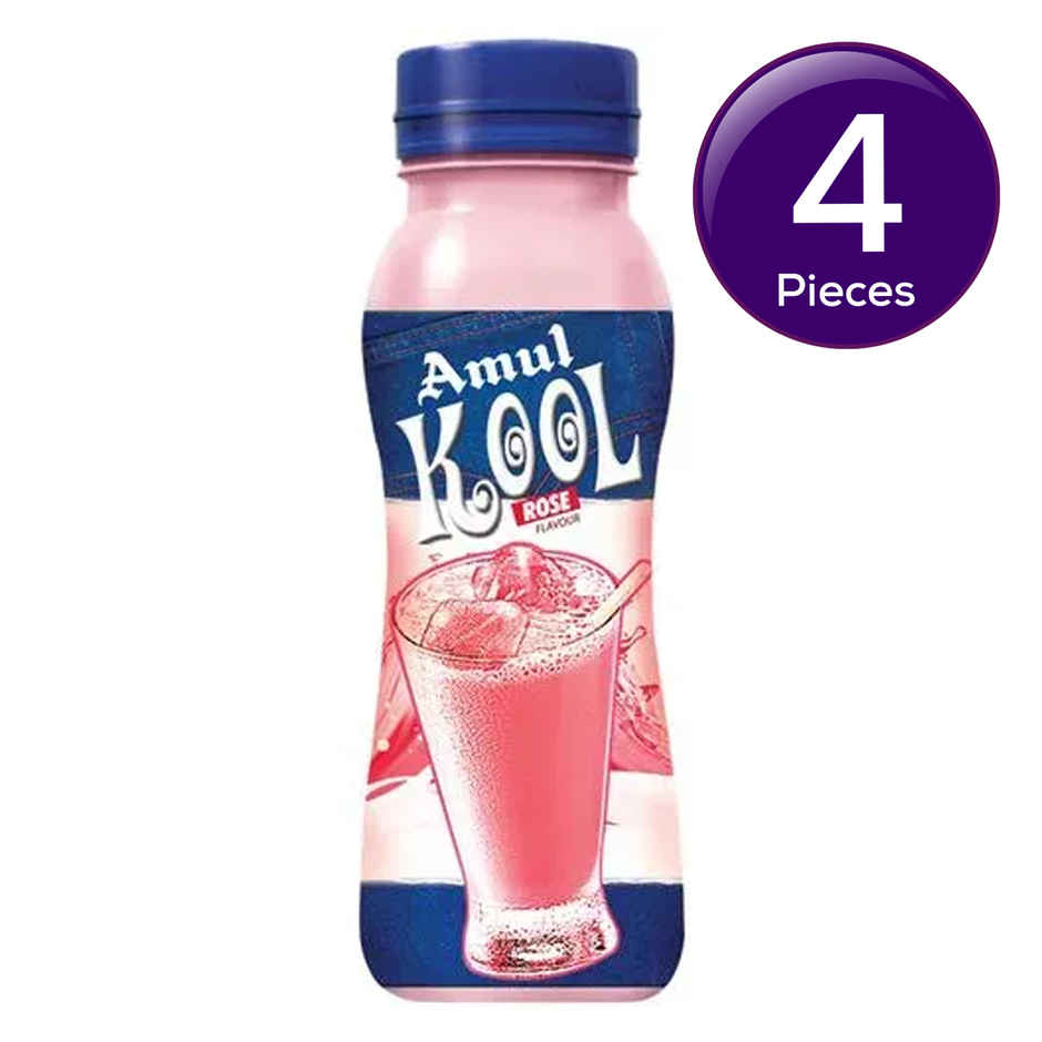 Amul Kool Rose Milk Drink Combo