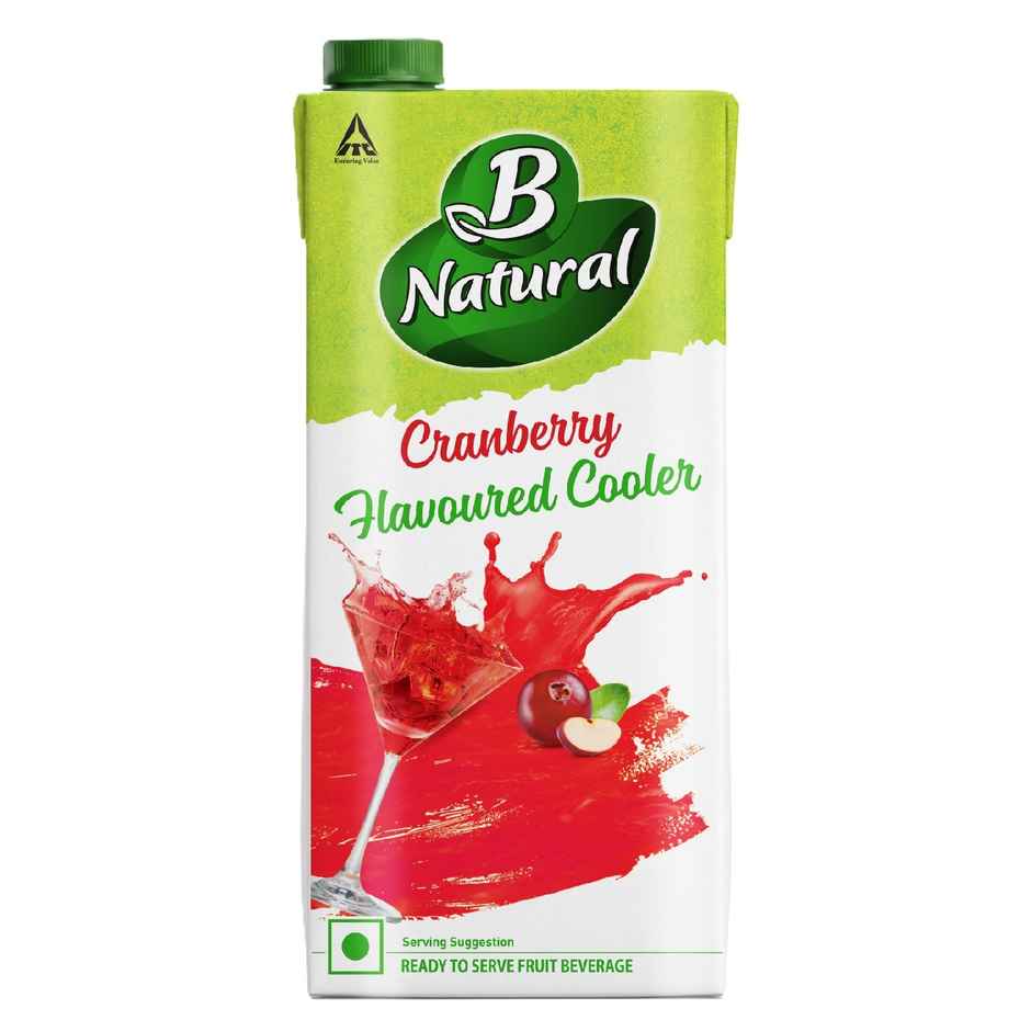 B Natural Cranberry Juice, Vitamin C & E