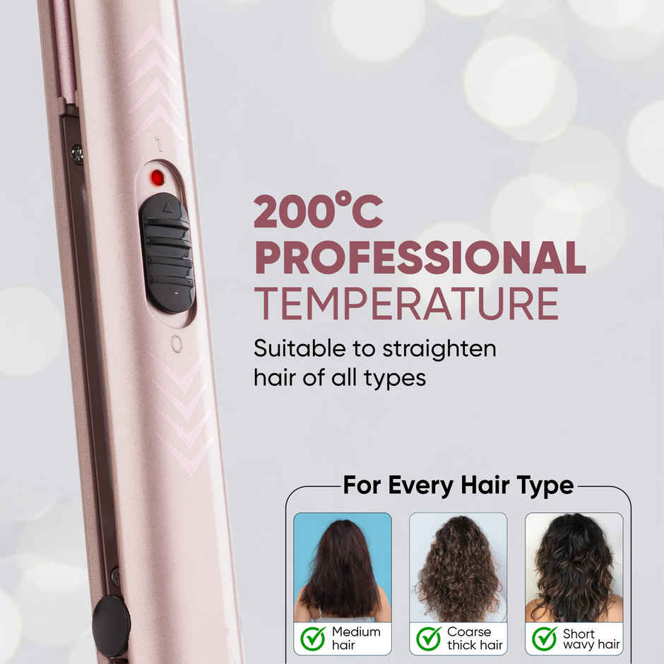 Vega K-Shine Hair Straightener | Up to 200 C Heat | VHSH-28