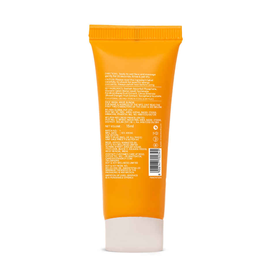 Dot & key Vitamin C+E Gel Facewash