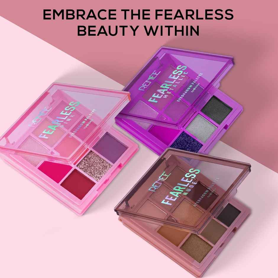 Renee Fearless Eyeshadow Palette - Nude