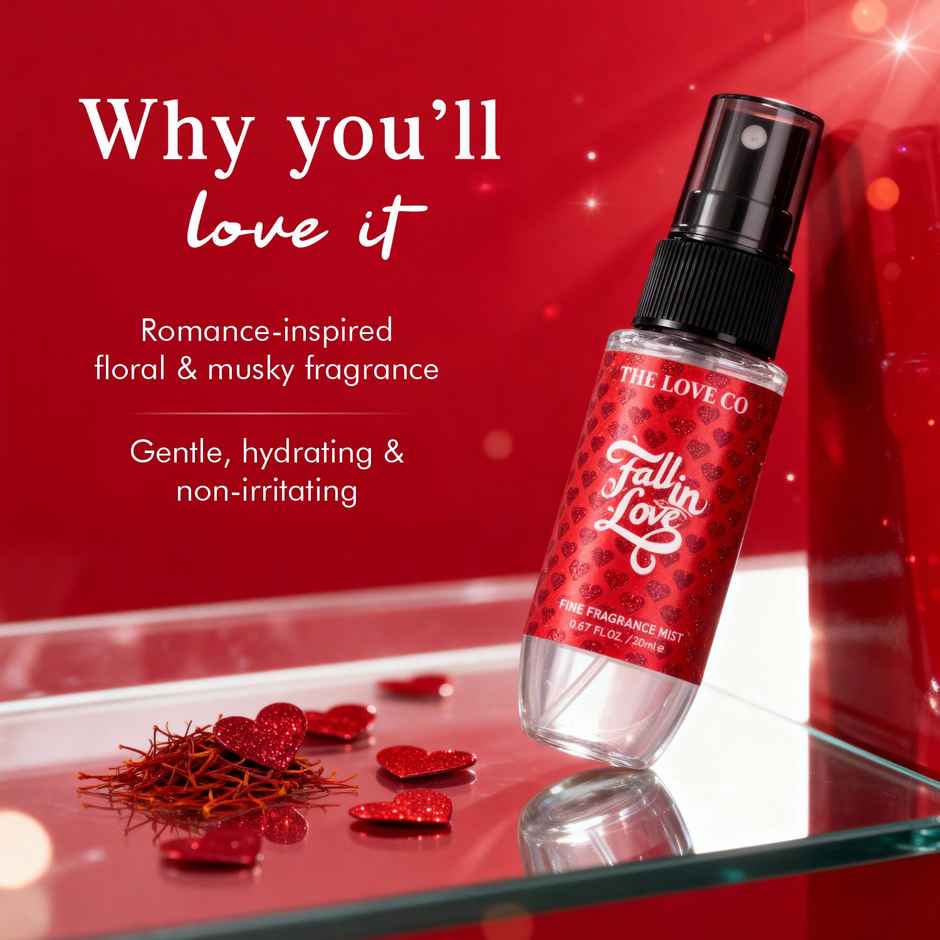 The Love Co Fall in Love Body Mist