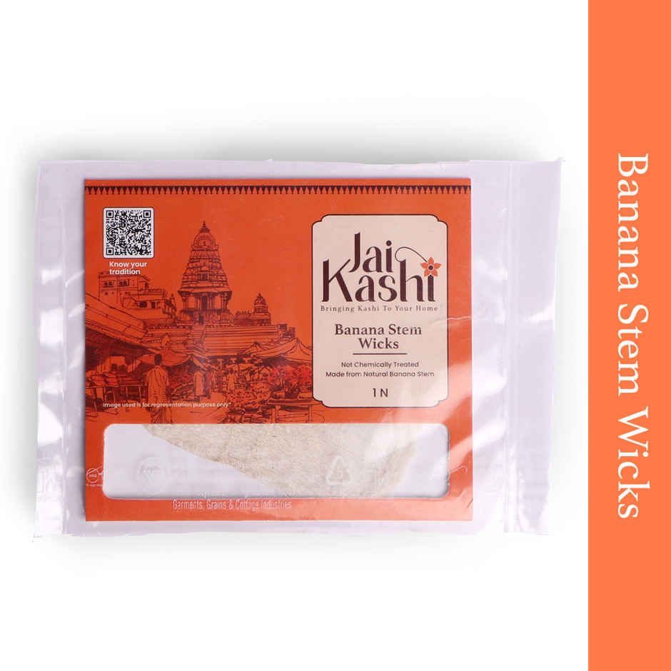Jai Kashi Banana Stem Wick