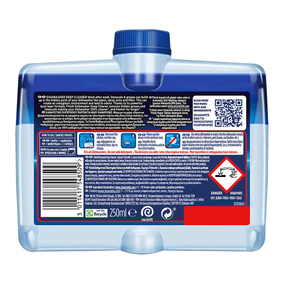 Finish Regular Dishwasher Cleaner