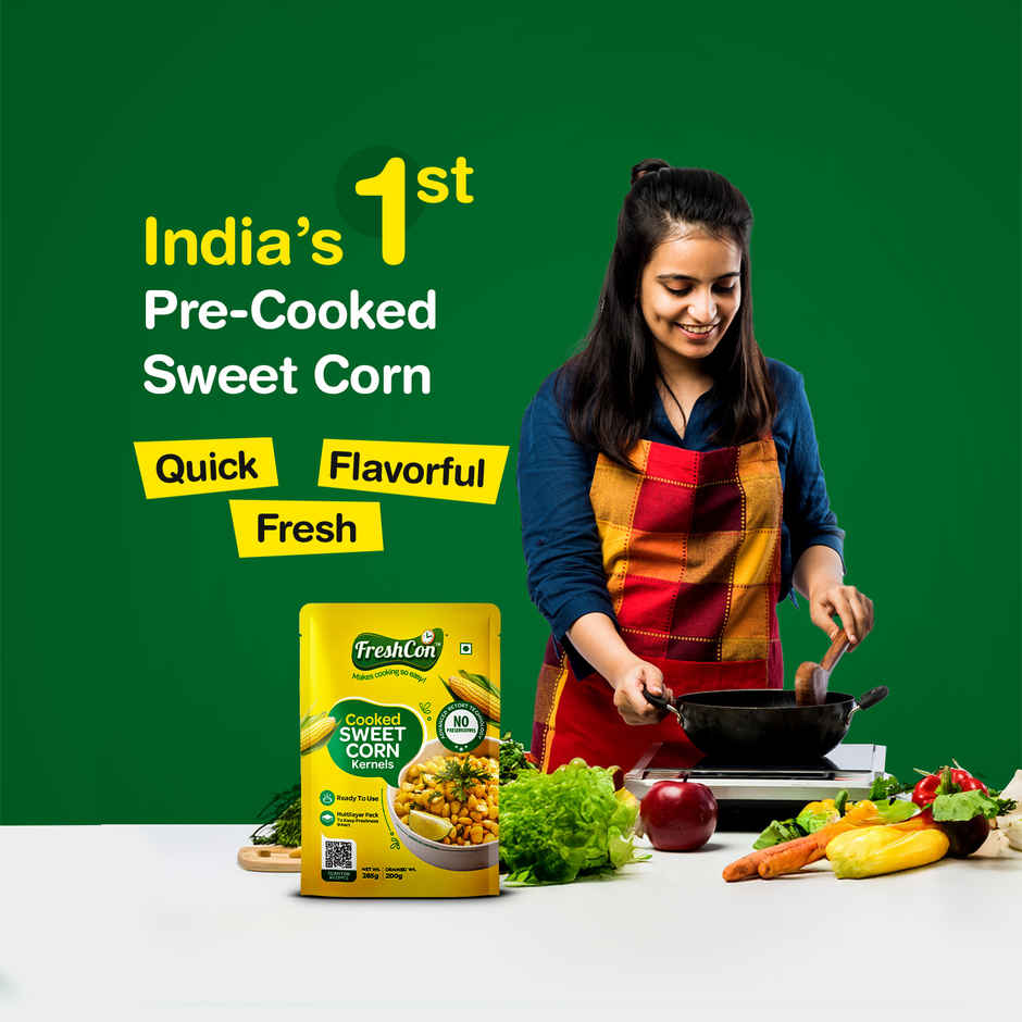 Freshcon Cooked Sweetcorn Kernel Combo 