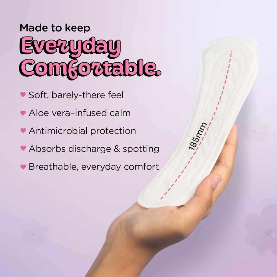 Pee Safe Aloe Vera Panty Liners | Extra Large | 20N