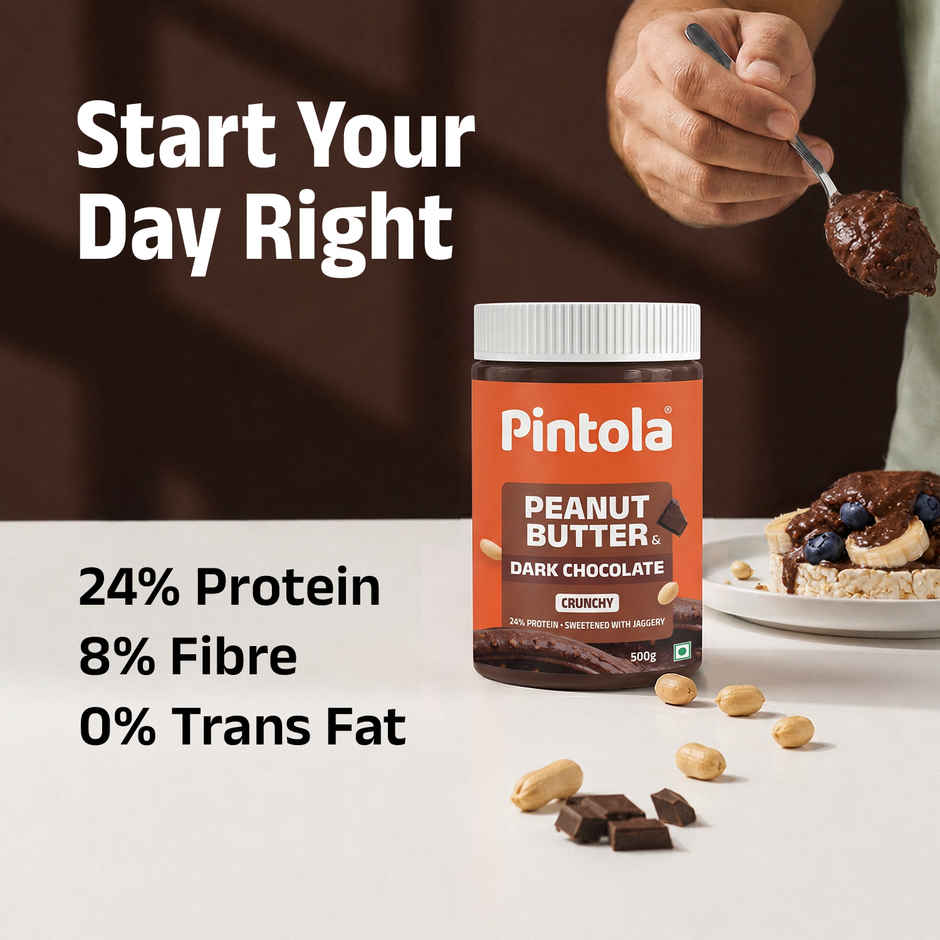 Pintola Dark Chocolate Crunchy Peanut Butter