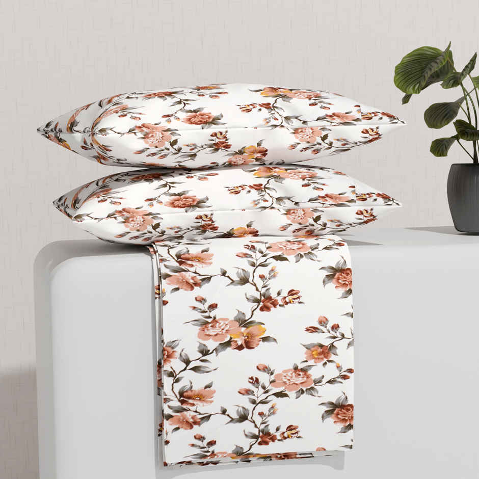 Florida Bedsheet & 2 Pillow Covers Festive Collection Gift Box | RMFL07