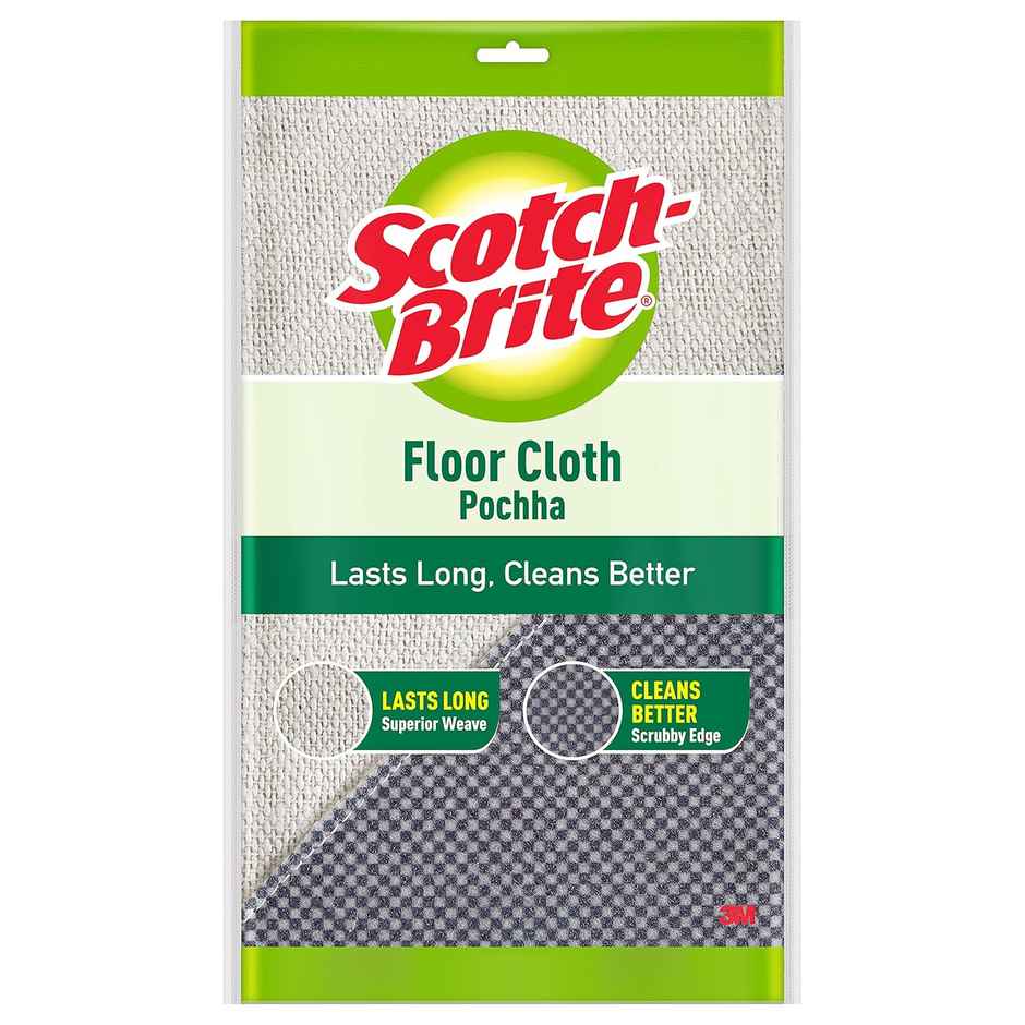 Scotch-Brite Floor Cloth - Cotton Cloth for Floor Mopping