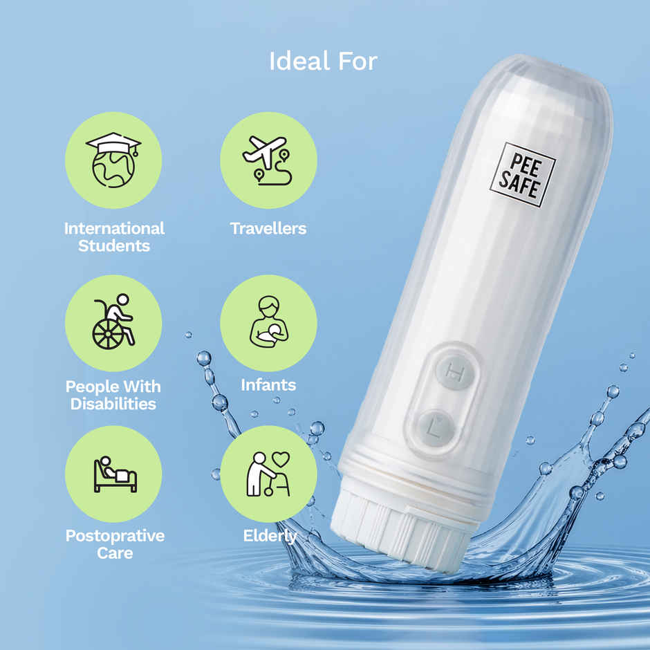Pee Safe Portable Jet Spray | Convenient, Travel-Friendly & Easy to Carry