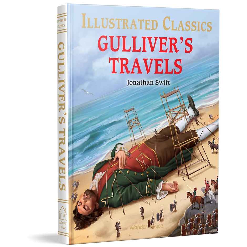 Gulliver Travels Illustrated Abridged Children Classics English Novel With Review Questions