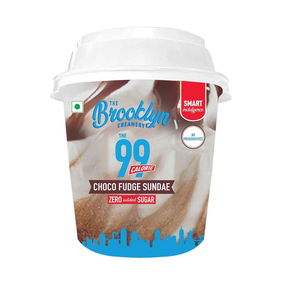 The Brooklyn Creamery Low Cal Choco Fudge Sundae