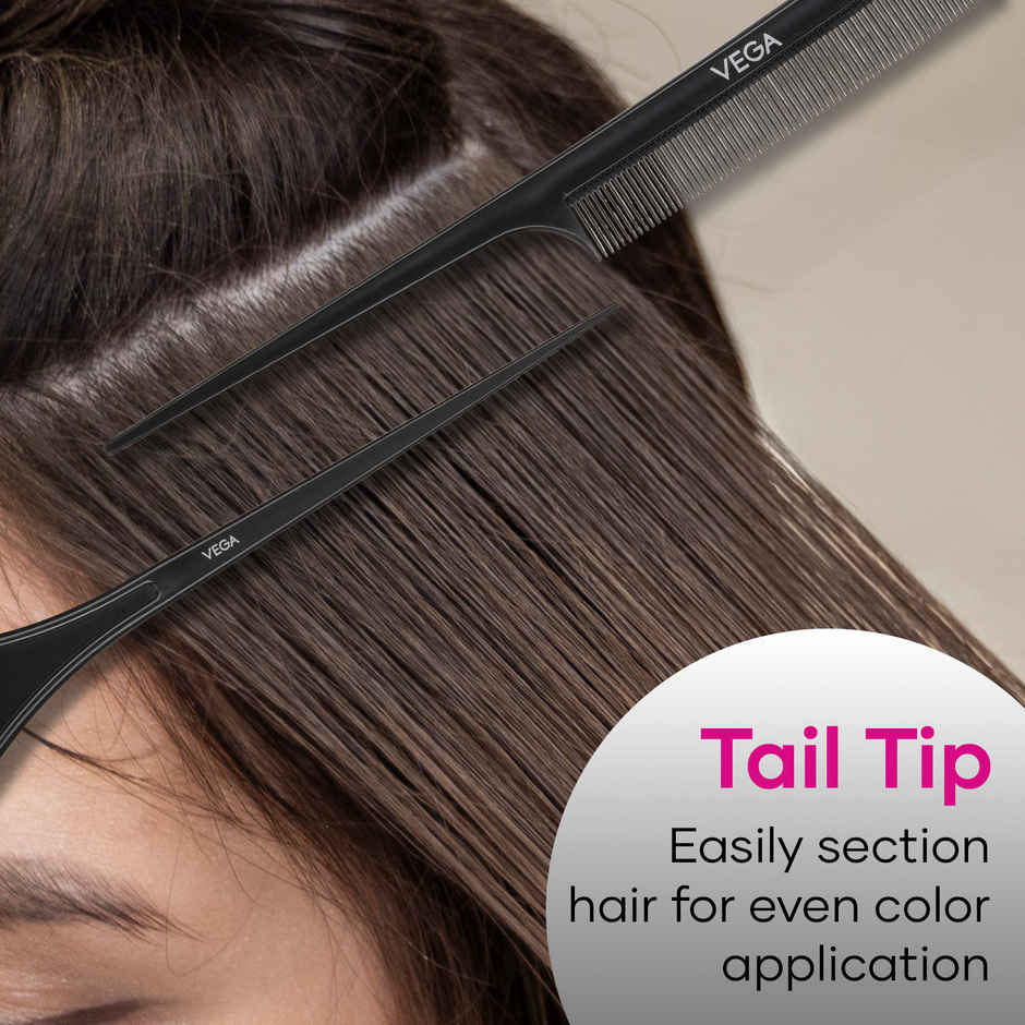 VEGA Hair Coloring Comb With Dye Hair Brush | For Men And Women | (MB-03)