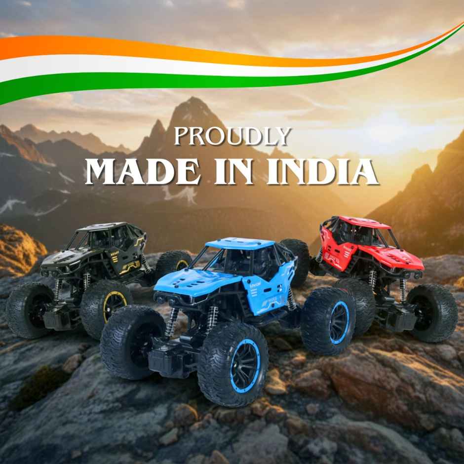 Race n Roll 2.4G Remote Control Rock Crawler Red