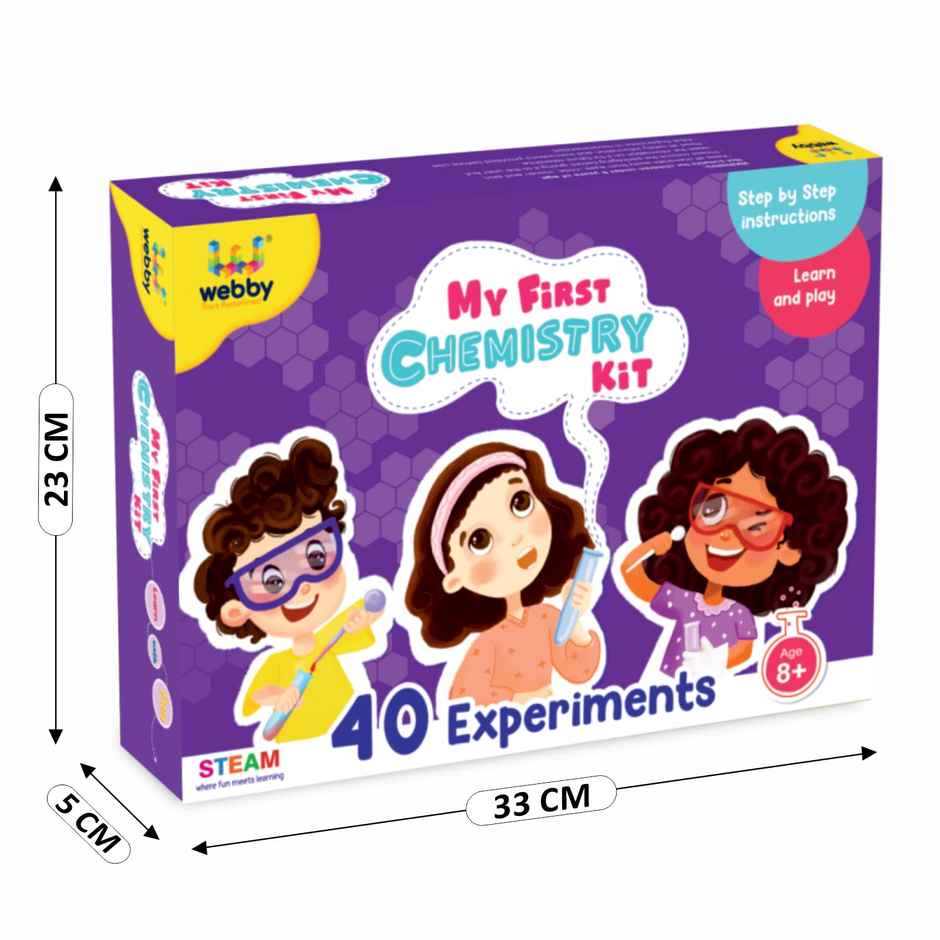 Webby Toys Chemistry Science Kit (Multicolour, 8+ years)
